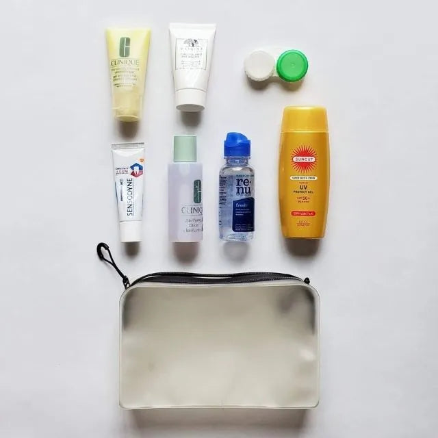 Travel toiletries