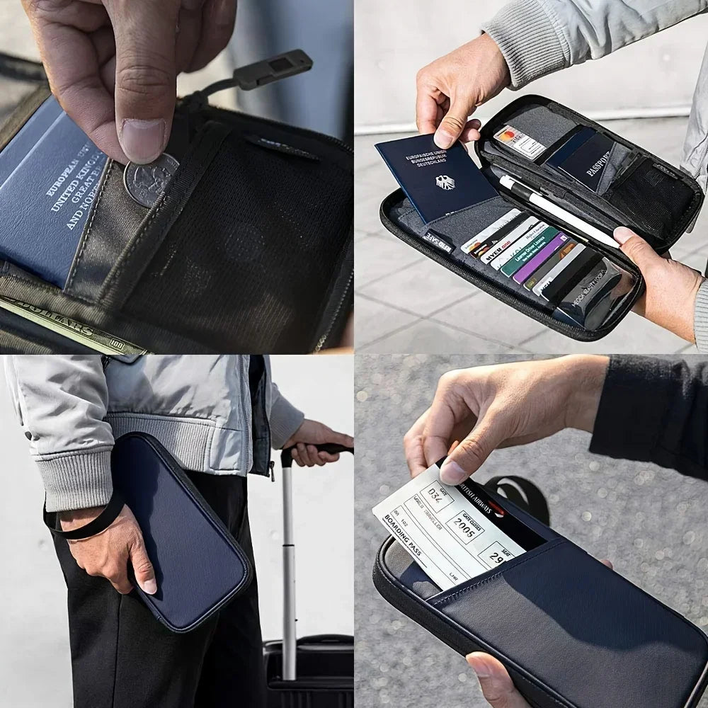 RFID Family Passport Wallet