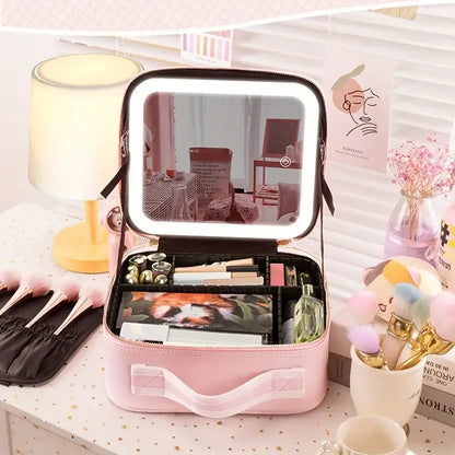 Glow-Up Travel Makeup Bag