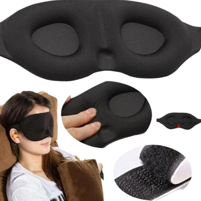 Travel Sleep Mask with Memory Foam