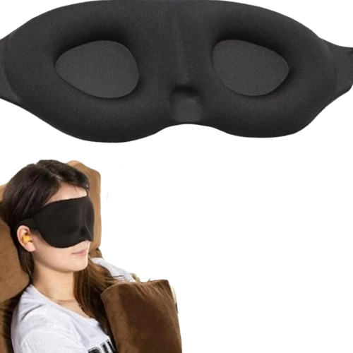 Travel Sleep Mask with Memory Foam