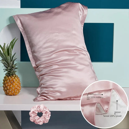 Silk Travel Pillowcase Duo