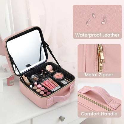 Glow-Up Travel Makeup Bag