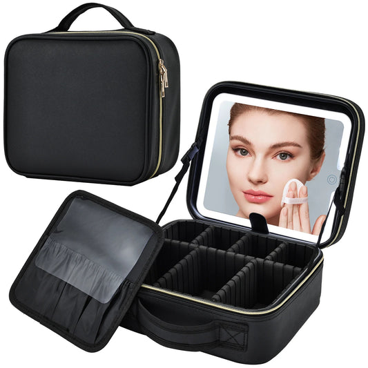 Glow-Up Travel Makeup Bag